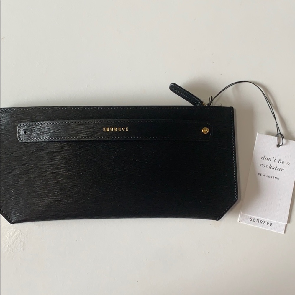 Senreve Black Clutch Bag